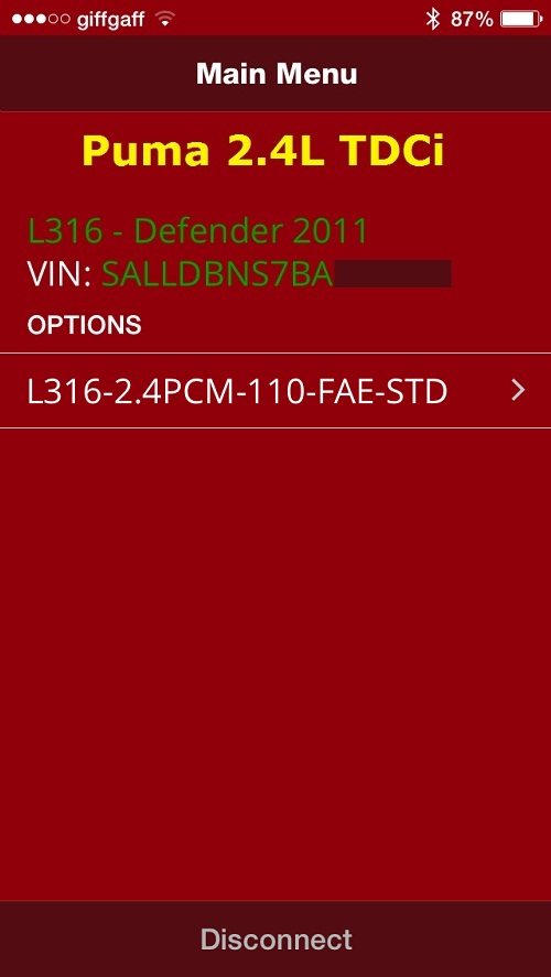 BAS2 RRC Defender 2.4L TDCi 165bhp Power Tune